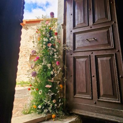 Decorazione con fiori